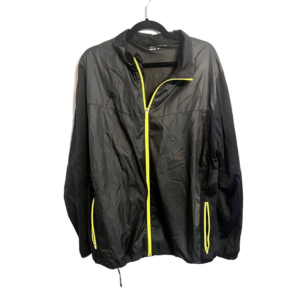 Nike Men’s Golf Black Windbreaker Jacket – Size XL
